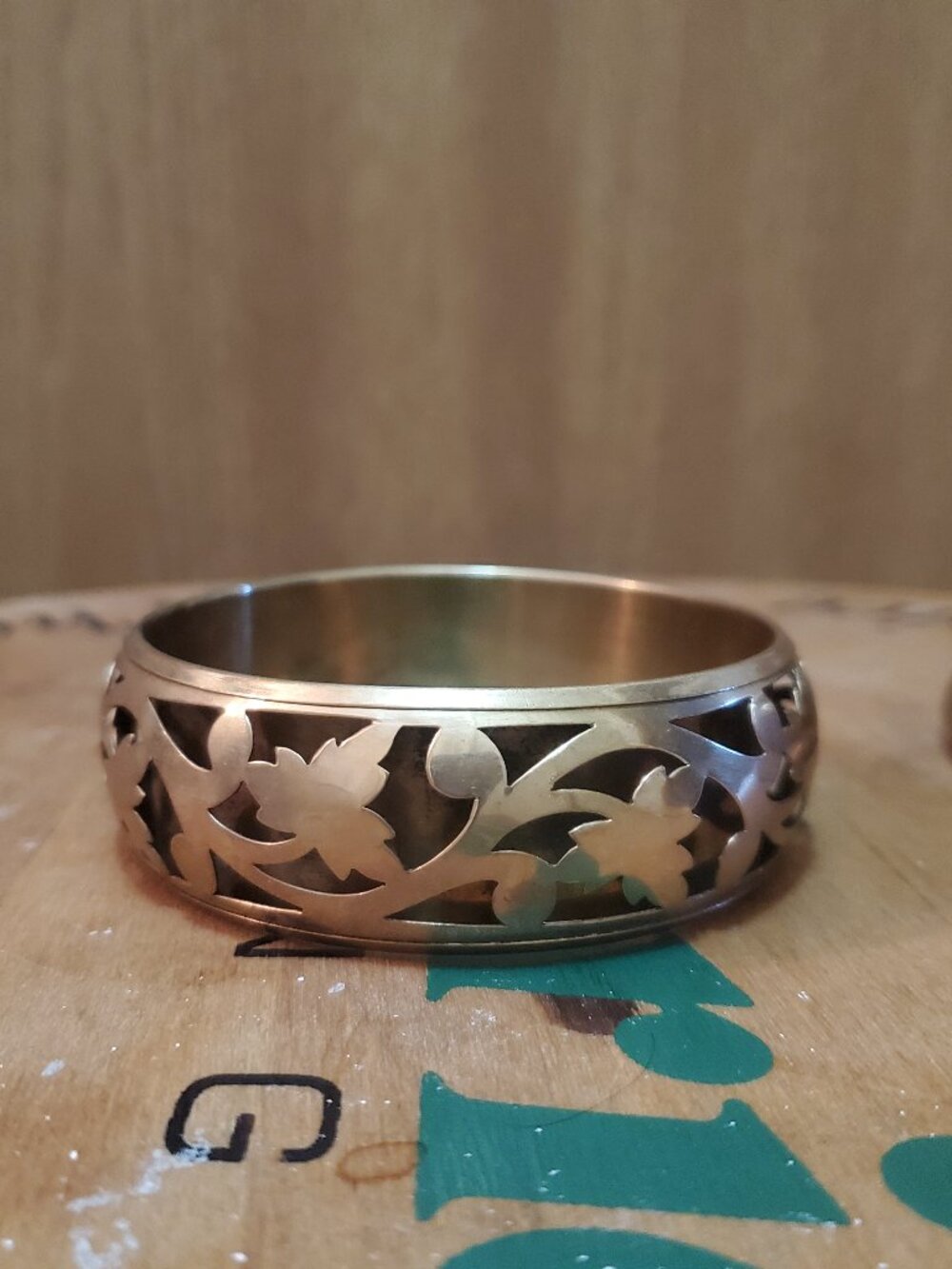 Bangels gold color metal stack